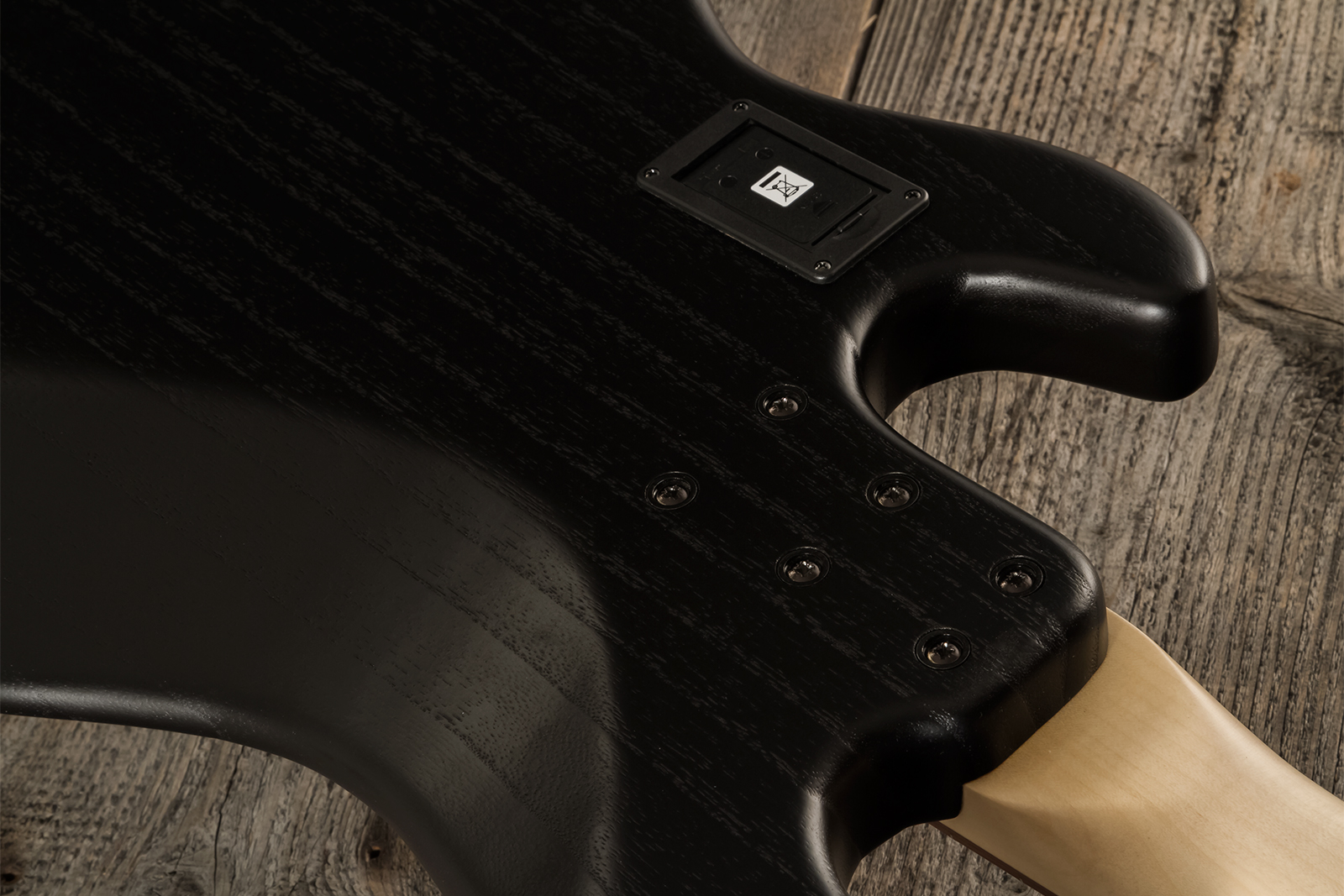Sandberg California Tm4 Sl Superlight White Blocks All Active Pf - Black - Basse Électrique Solid Body - Variation 8