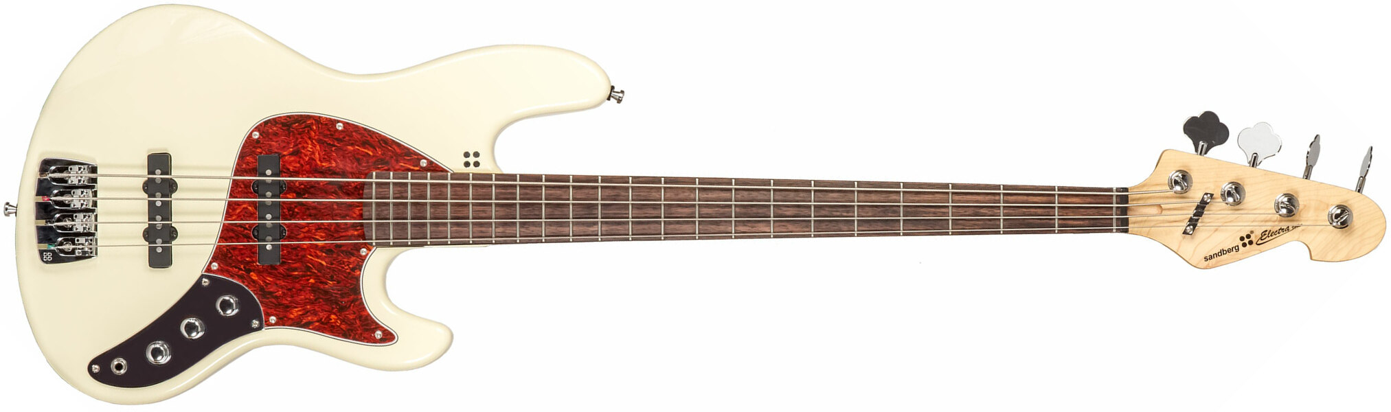 Sandberg Electra Bass Tt 4 Active Rw - Creme - Basse Électrique Solid Body - Main picture