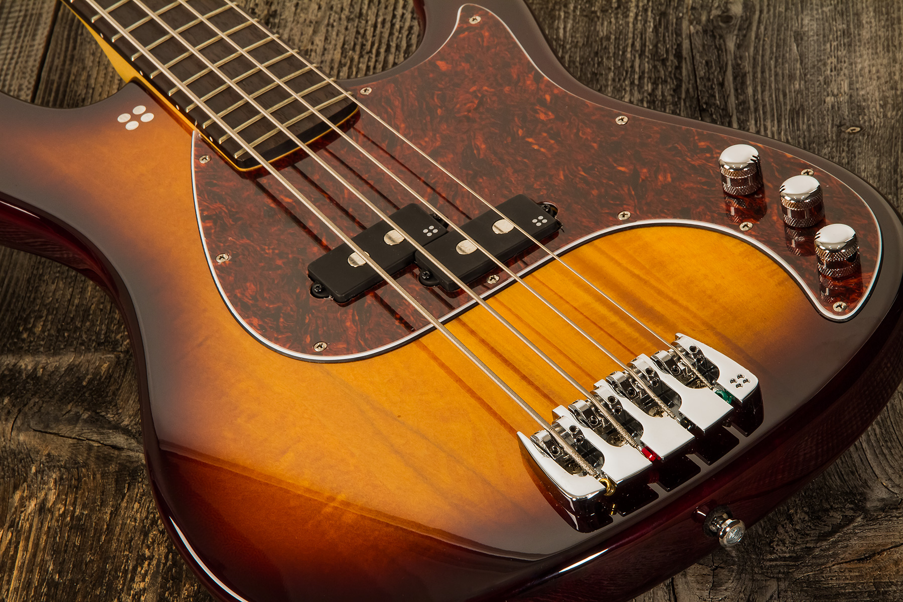 Sandberg Electra Bass Vs 4 Active Rw - Tobacco Sunburst - Basse Électrique Solid Body - Variation 3