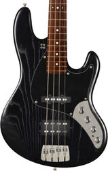 Basse électrique solid body Sandberg California TM4 SL Superlight (PF, White Dots) - Black matt