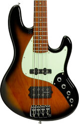 Basse électrique solid body Sandberg                       California TM SL Superlight 4-String (Abalone Dots,PF) - tobacco sunburst
