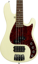 Basse électrique solid body Sandberg                       California VM 4-String (Abalone Dots, RW) - Highgloss Creme
