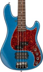 Basse électrique solid body Sandberg                       California VM4 (RW, White Dots) - Lake placid blue