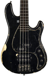 Basse électrique solid body Sandberg                       Oliver Riedel California VM4 - Black hardcore aged