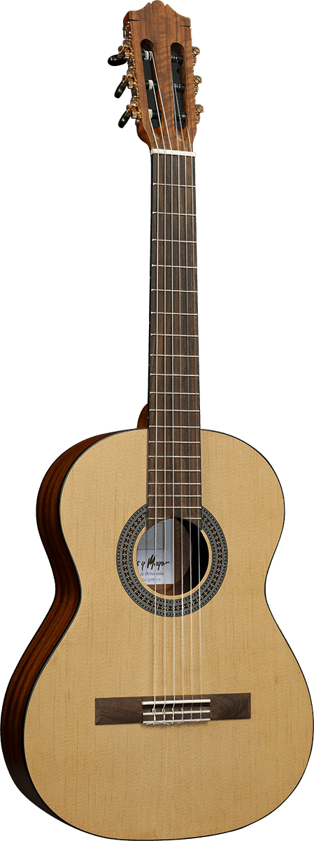 Santos Y Mayor Gsm 7-3 3/4 - Natural - Guitare Classique Format 3/4 - Variation 1