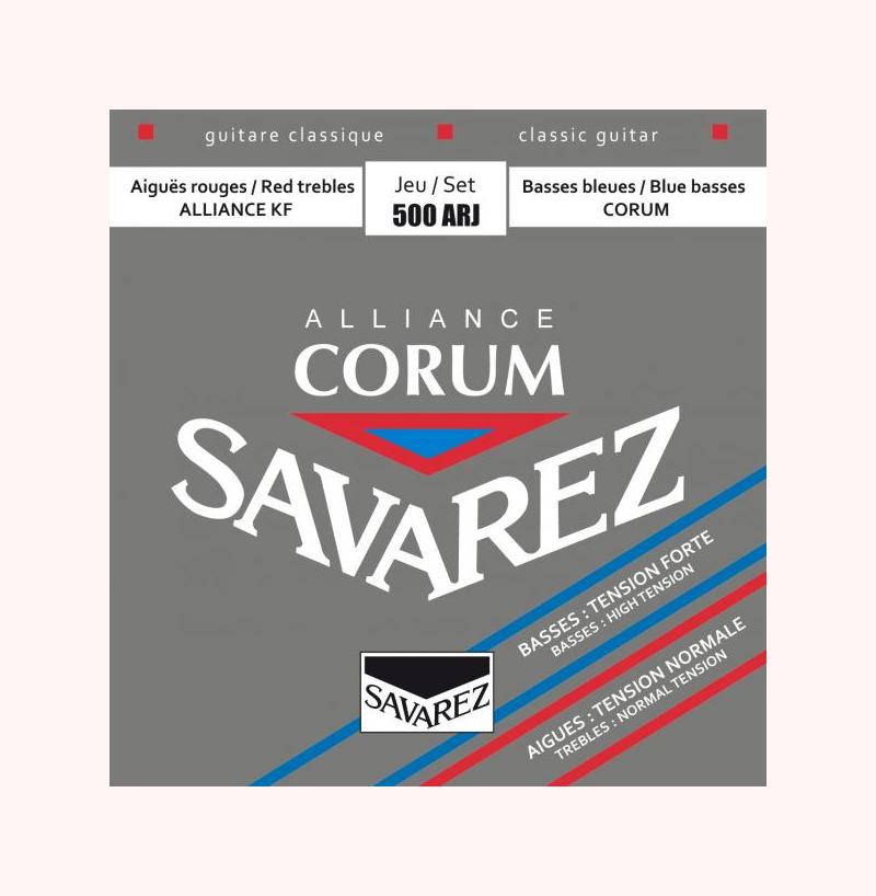 Savarez 500arj Alliance Corum Tirant Mixte - Cordes Guitare Classique Nylon - Variation 1
