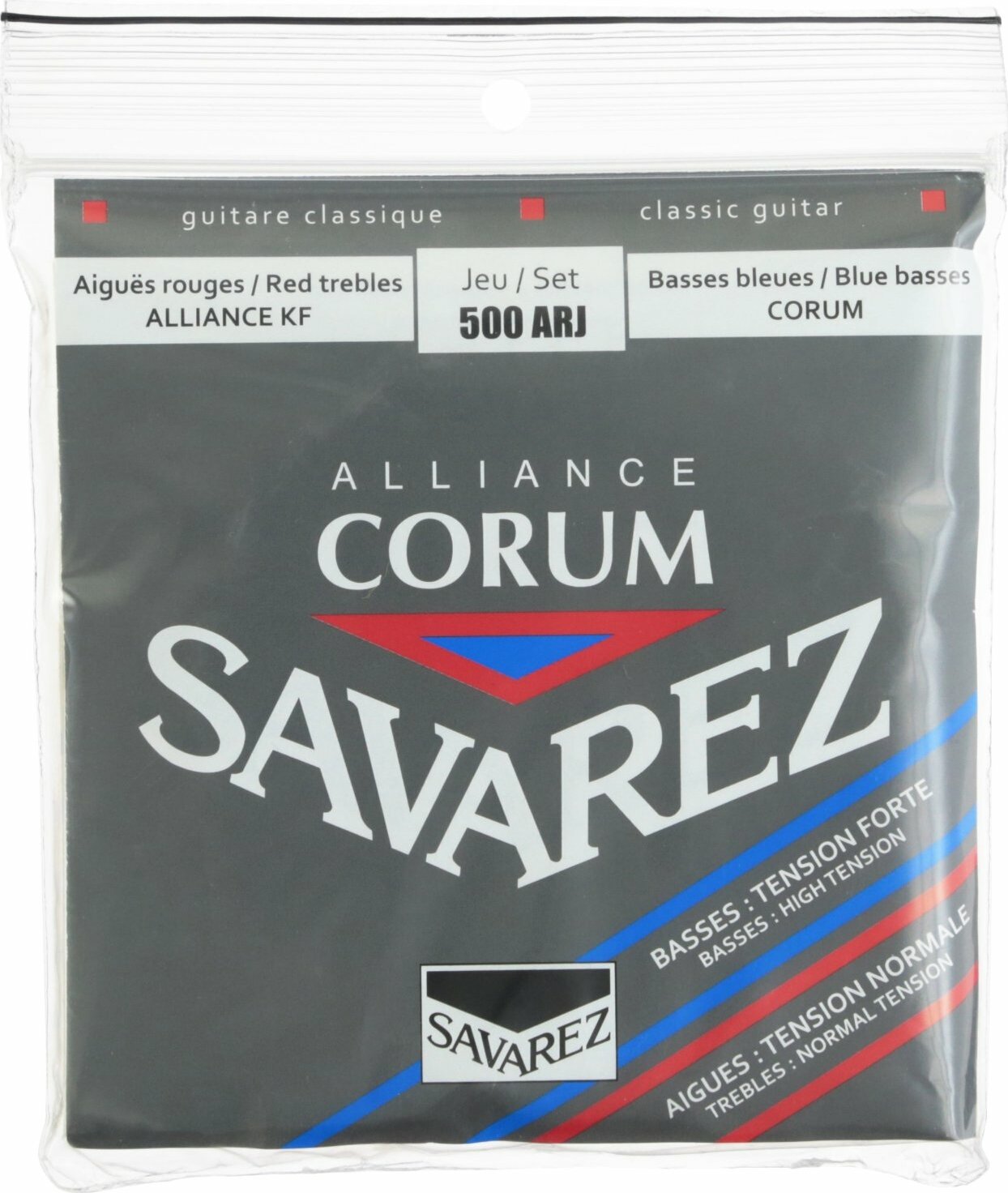 Savarez 500arj Alliance Corum Tirant Mixte - Cordes Guitare Classique Nylon - Main picture