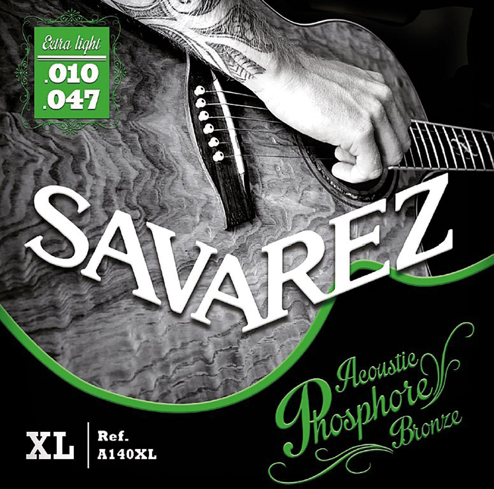 Savarez A140xl Phosphore Bronze 10-14-23-29-39-47 - Cordes Guitare Acoustique - Main picture
