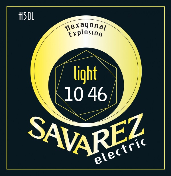 Savarez H50l Hexagonal Explosion 10-46 - Cordes Guitare Électrique - Main picture