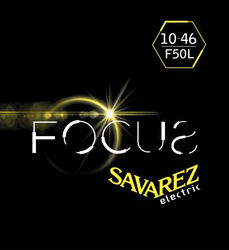 Cordes guitare électrique Savarez F50L FOCUS 10-46 - Jeu de 6 cordes