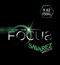 Cordes guitare électrique Savarez F50XL FOCUS 09-42 - Jeu de 6 cordes