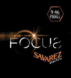 Cordes guitare électrique Savarez F50XLL FOCUS 09-46 - Jeu de 6 cordes