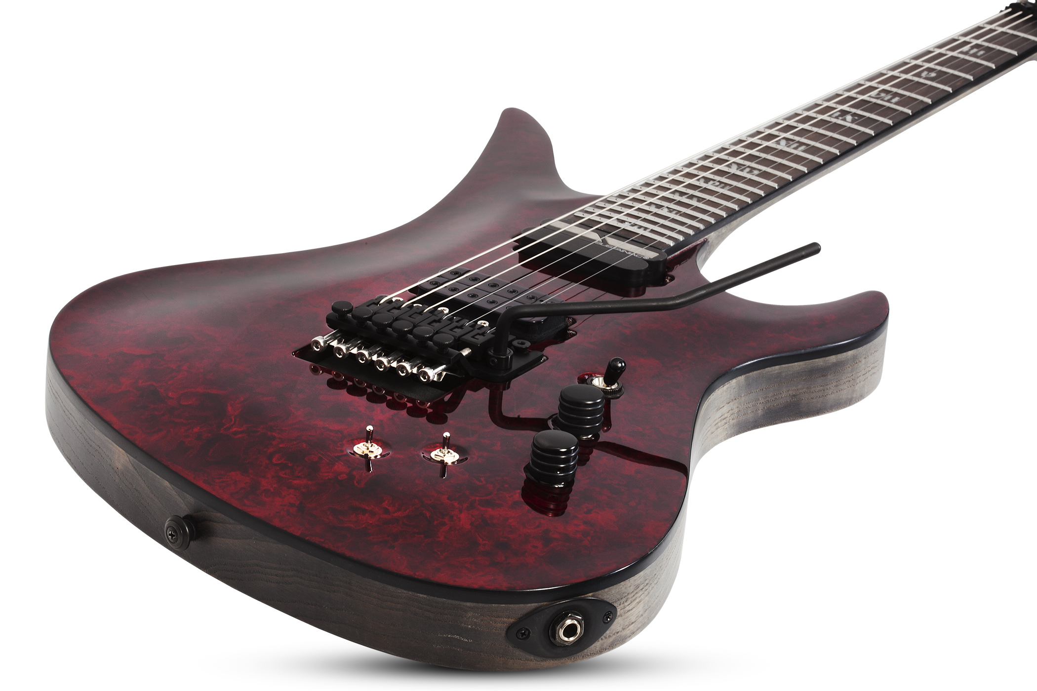 Schecter Avenger Apocalypse Fr S 2h Sustainiac Eb - Red Reign - Guitare Électrique MÉtal - Variation 1