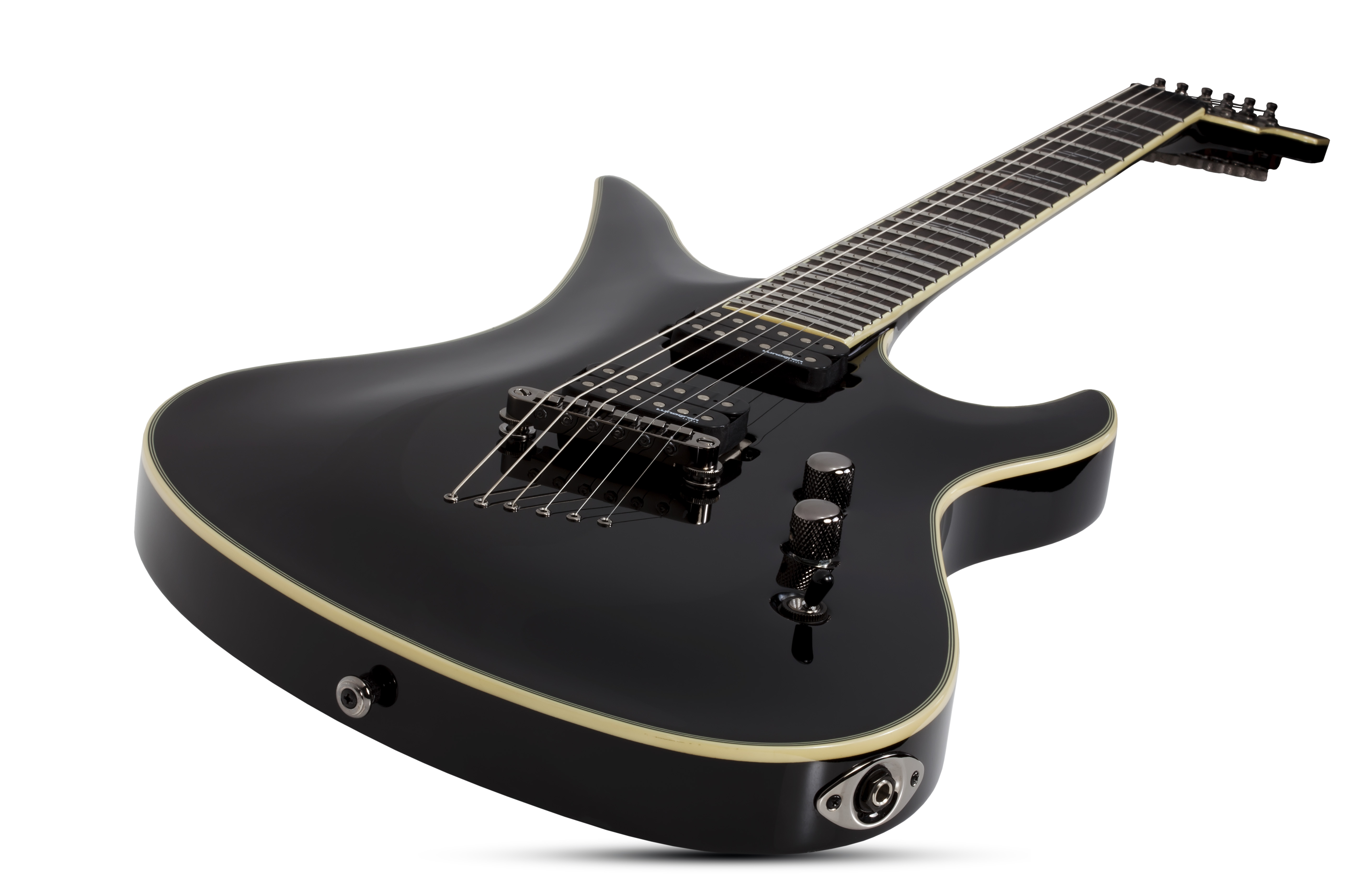 Schecter Avenger Blackjack 2h Lundgren Ht Eb - Guitare Électrique MÉtal - Variation 1