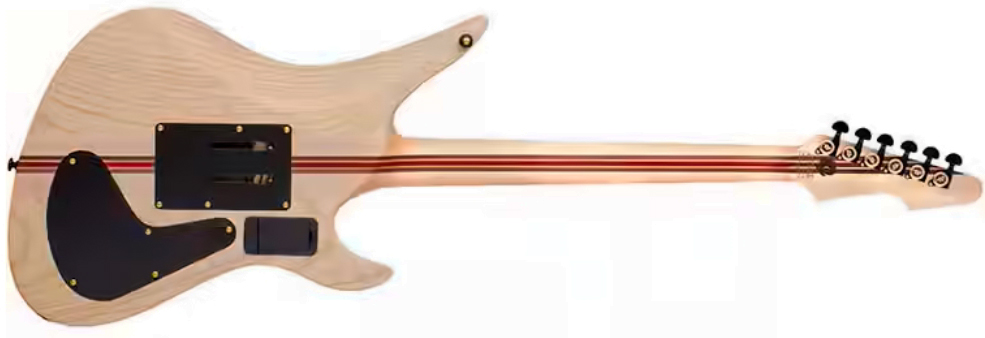 Schecter Avenger Fr-s 50th Ann. Lh Gaucher 2h Sustainiac Fr Eb - 50th Gold Burst - Guitare Électrique MÉtal - Variation 1