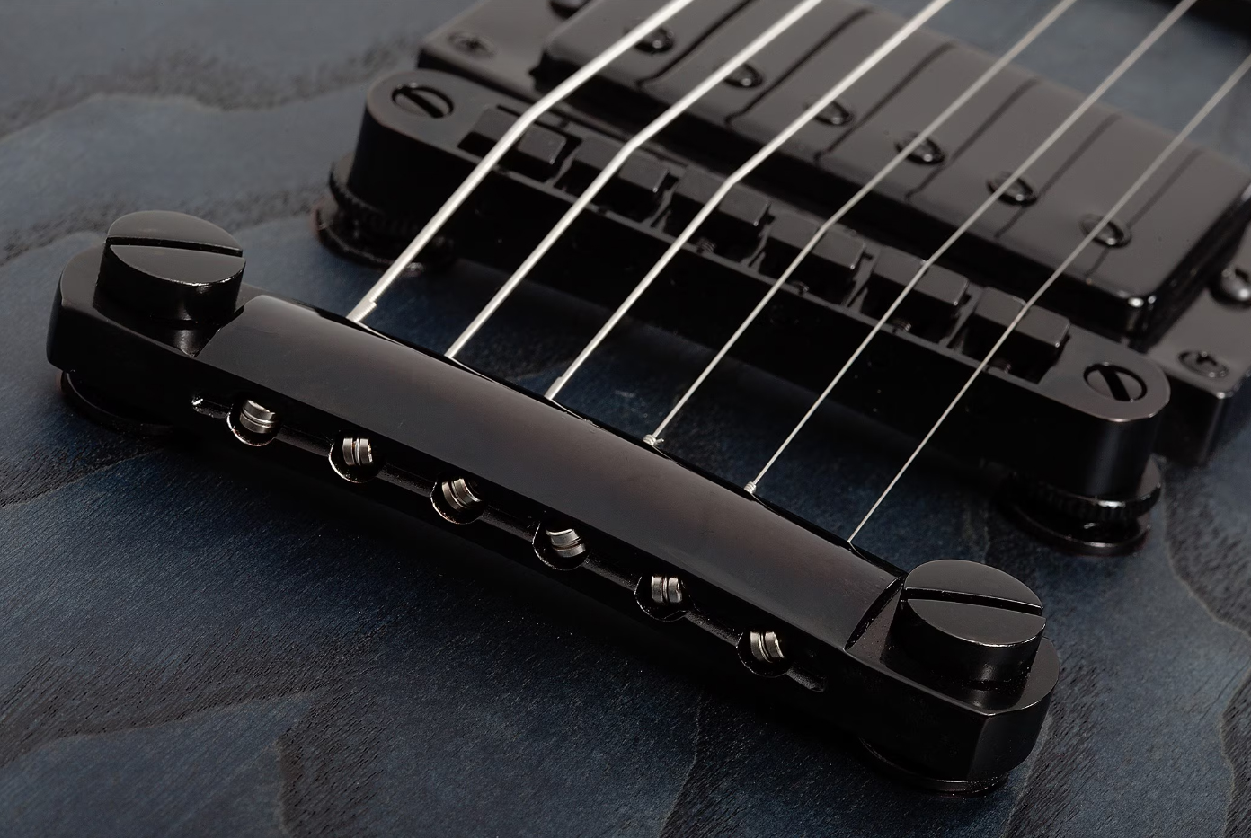 Schecter Avenger Standard 2h Ht Rw - Charcoal Satin - Guitare Électrique MÉtal - Variation 4