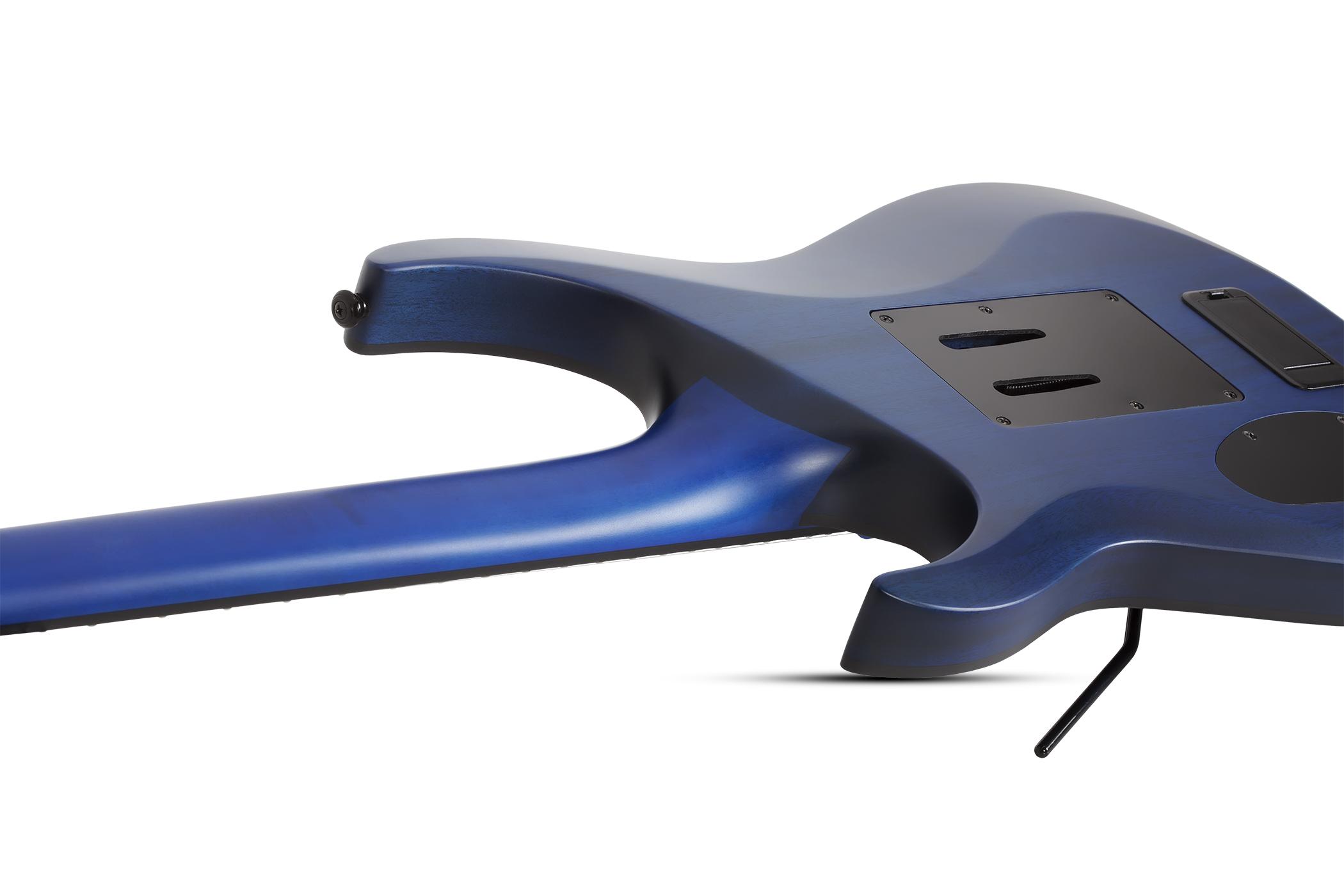 Schecter Banshee Gt Fr 2h Emg Eb - Satin Trans Blue - Guitare Électrique Forme Str - Variation 3