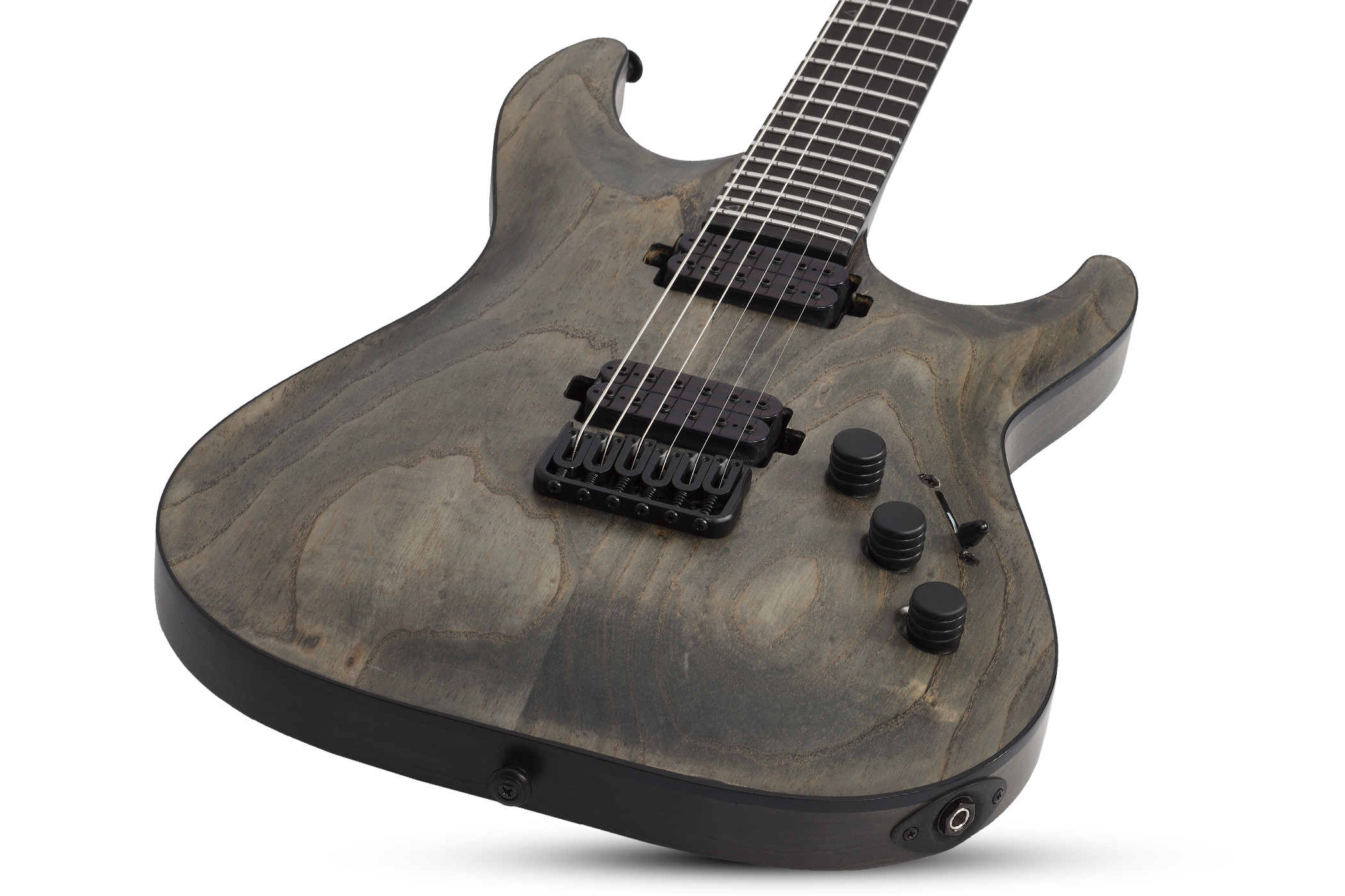 Schecter C-1 Ex Apocalypse Baryton 2h Ht Eb - Rusty Grey - Guitare Électrique Baryton - Variation 1