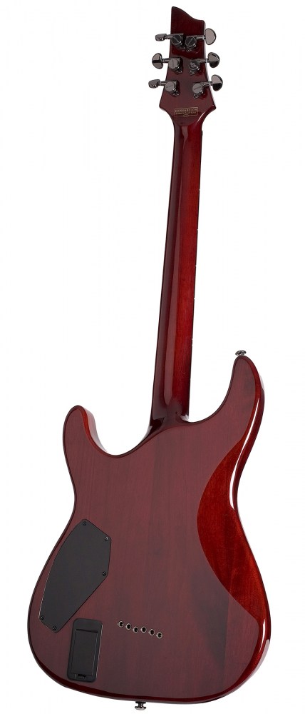 Schecter C-1 Hellraiser 2h Emg Ht Rw - Black Cherry - Guitare Électrique Forme Str - Variation 1