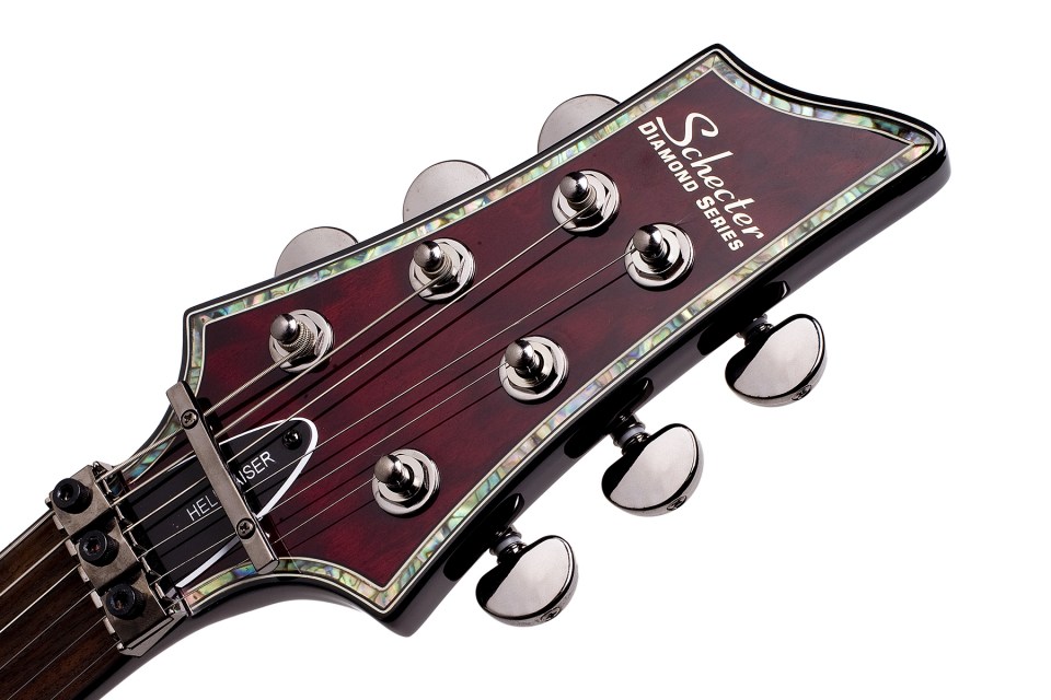 Schecter C-1 Hellraiser 2h Emg Ht Rw - Black Cherry - Guitare Électrique Forme Str - Variation 4