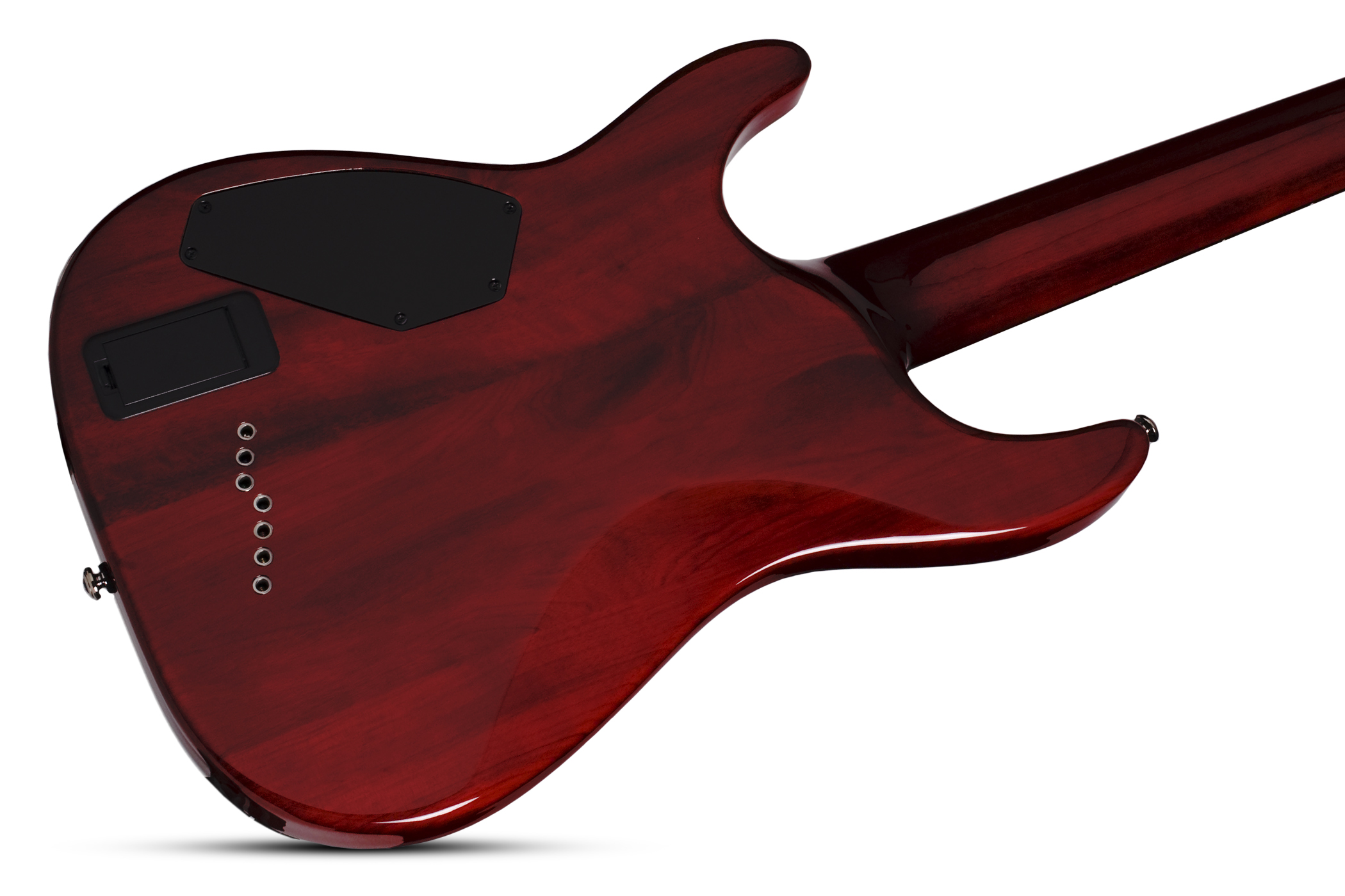 Schecter C-7 Fr Hellraiser 7c 2h Emg Rw - Black Cherry - Guitare Électrique 7 Cordes - Variation 2