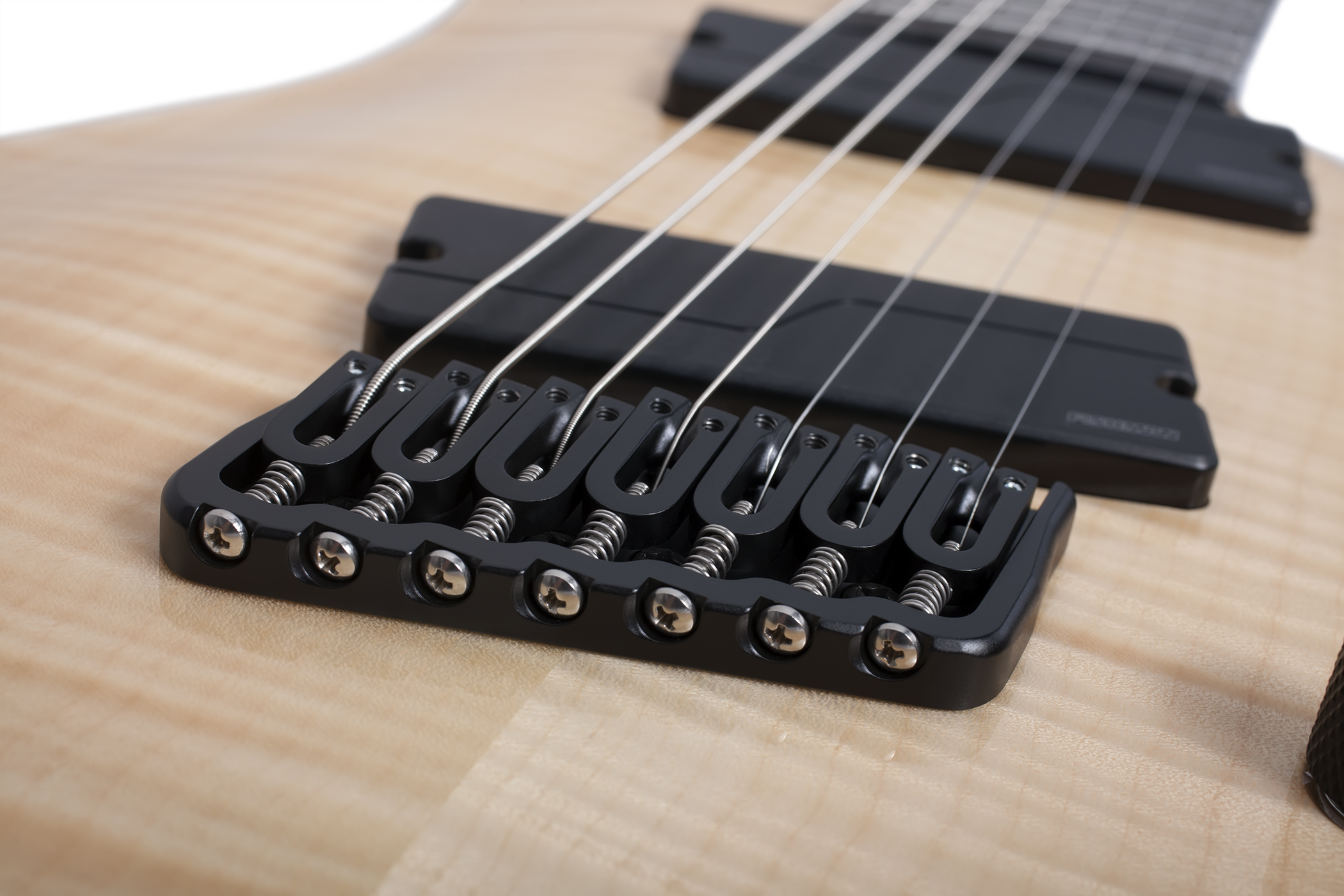 Schecter Sls Elite C-7 Multiscale 2h Ht Eb - Natural - Guitare Électrique Multi-scale - Variation 4