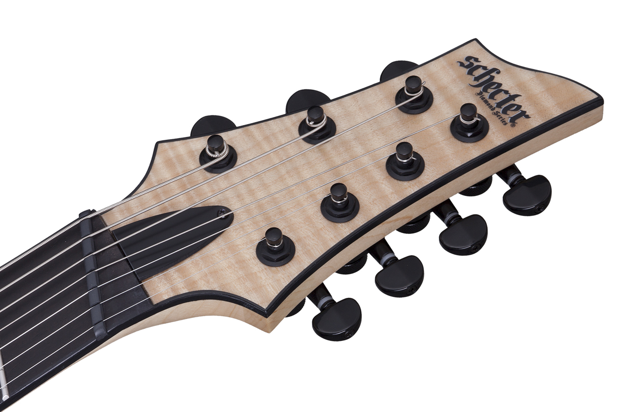 Schecter Sls Elite C-7 Multiscale 2h Ht Eb - Natural - Guitare Électrique Multi-scale - Variation 5