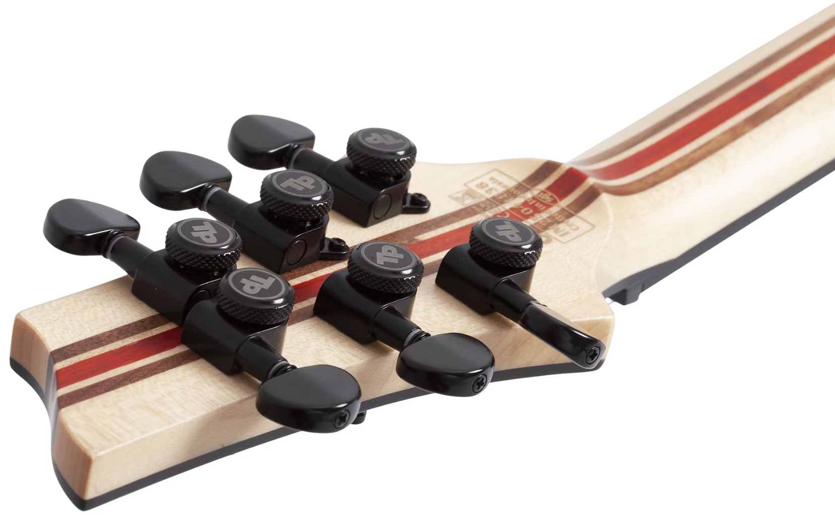 Schecter C1 Pale Moon 2h Ht Ric - Natural Satin Black Burst - Guitare Électrique Forme Str - Variation 6