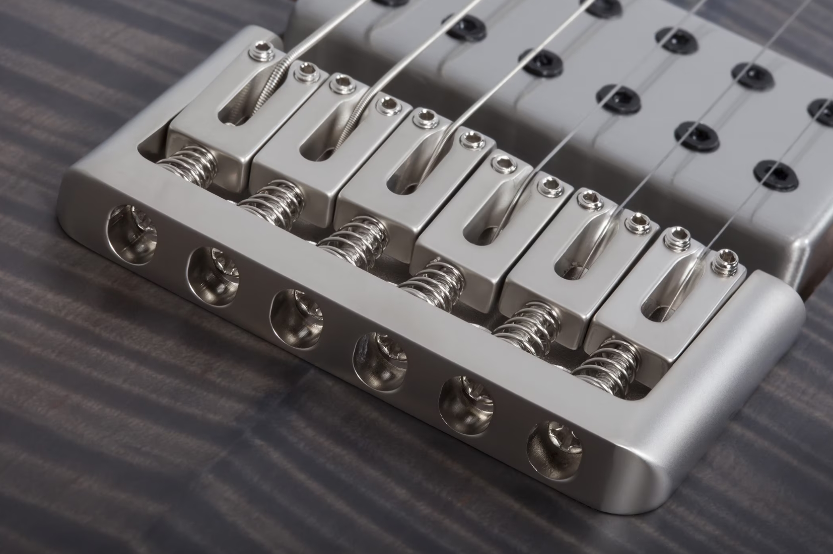 Schecter C1 Standard Plus 2h Ht Mn - Trans Black Burst - Guitare Électrique Forme Str - Variation 4