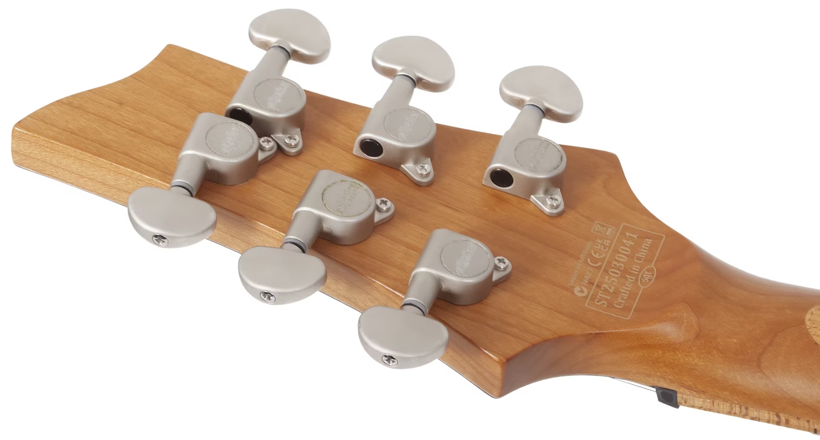 Schecter C1 Standard Plus 2h Ht Mn - Trans Purple Burst - Guitare Électrique Forme Str - Variation 6