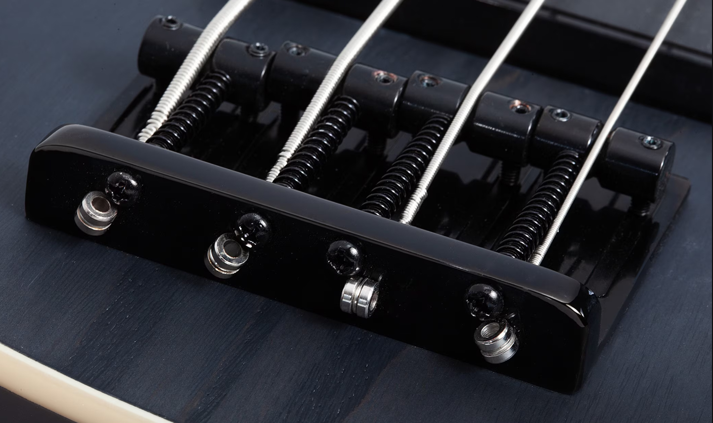 Schecter C4 Standard Rw - Charcoal Satin - Basse Électrique Solid Body - Variation 3