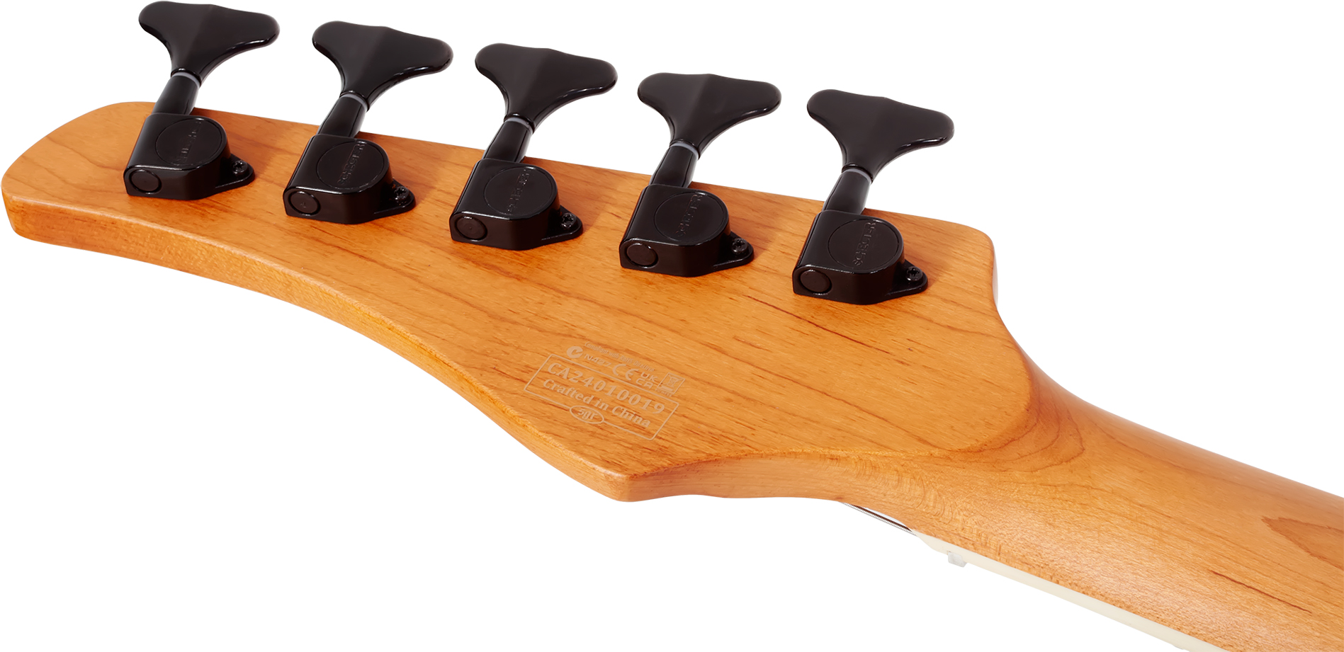 Schecter C5 Standard 5c Rw - Tobacco Burl - Basse Électrique Solid Body - Variation 2