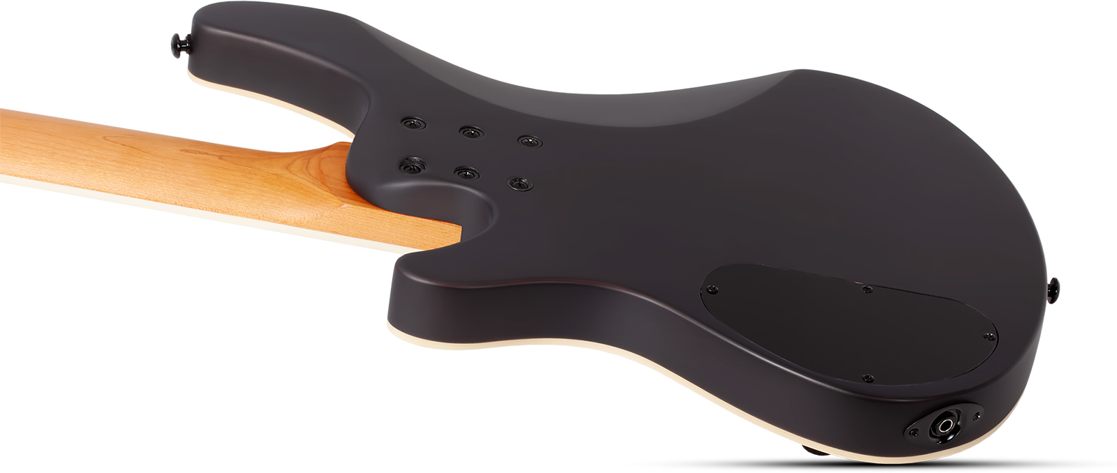 Schecter C5 Standard 5c Rw - Charcoal Satin - Basse Électrique Solid Body - Variation 5