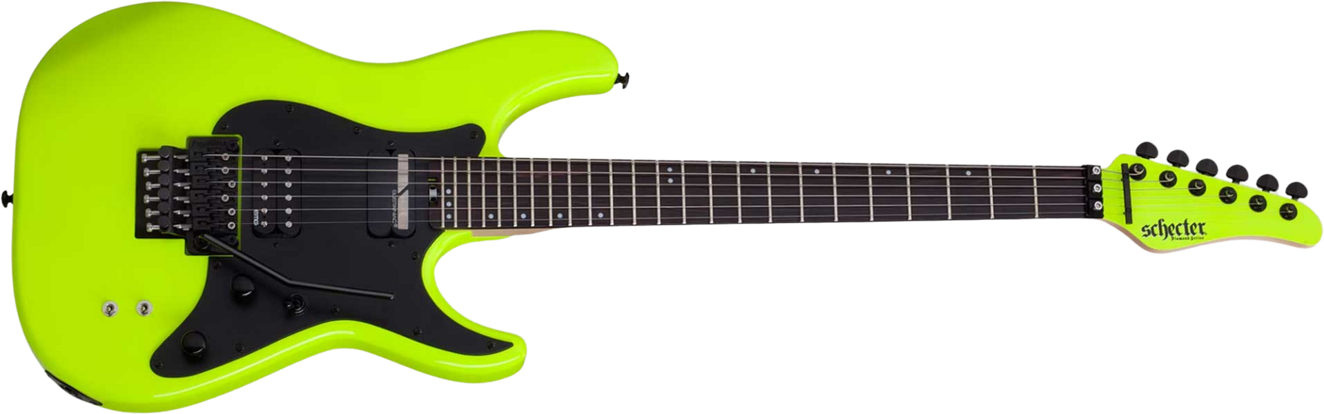 Schecter Sun Valley Super Shredder Fr S 2h Sustainiac Eb - Birch Green - Guitare Électrique MÉtal - Main picture