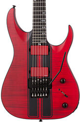 Guitare électrique forme str Schecter Banshee GT FR - Trans red