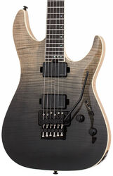 Guitare électrique forme str Schecter C-1 FR SLS Elite - Black fade burst