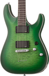 C-1 Platinum - satin green burst