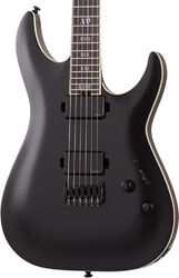 Guitare électrique forme str Schecter C-1 SLS Evil Twin - Satin black