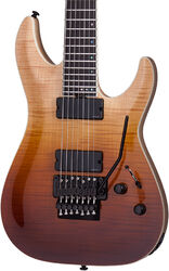 Guitare électrique 7 cordes Schecter C-7 FR SLS Elite - Antique fade burst