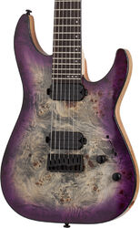 Guitare électrique 7 cordes Schecter C-7 Pro - Aurora burst