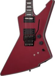 Guitare électrique métal Schecter E-1 FR S Special Edition - Satin candy apple red