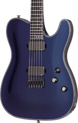 Guitare électrique forme tel Schecter Hellraiser Hybrid PT - Ultraviolet