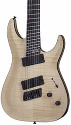 Guitare électrique multi-scale Schecter C-7 SLS Elite Multiscale - Natural