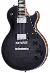 Guitare électrique single cut Schecter Solo-II Custom - Trans black burst