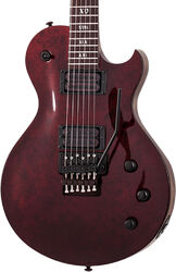 Guitare électrique single cut Schecter Solo-II FR Apocalypse - Red reign