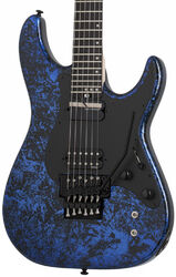 Guitare électrique métal Schecter Sun Valley Super Shredder FR S - Blue reign