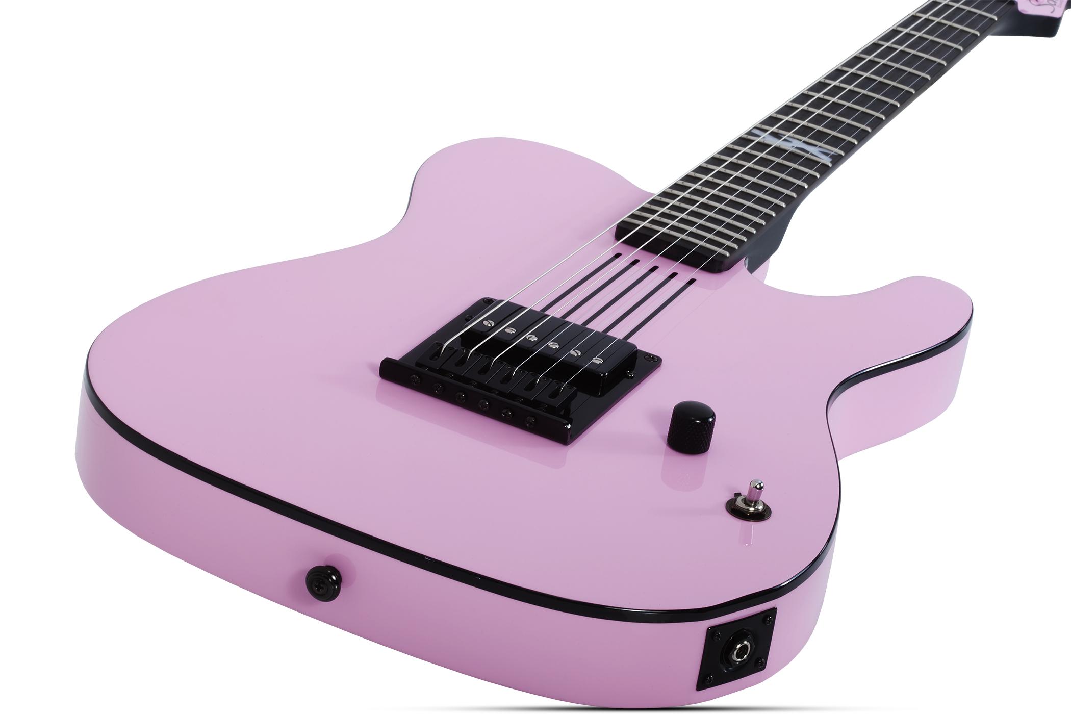 Schecter Machine Gun Kelly Pt Signature H Ht Eb - Machine Gun Kelly Pt - Guitare Électrique Forme Tel - Variation 1