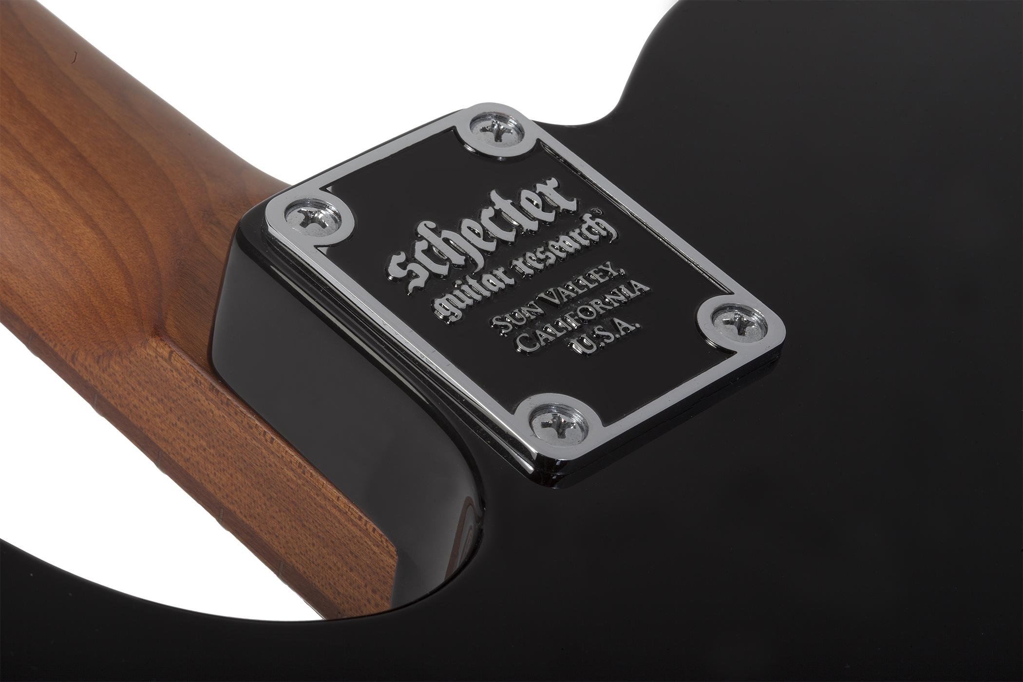 Schecter Nick Johnston Pt Signature Sh Ht Mn - Atomic Ink - Guitare Électrique Forme Tel - Variation 2