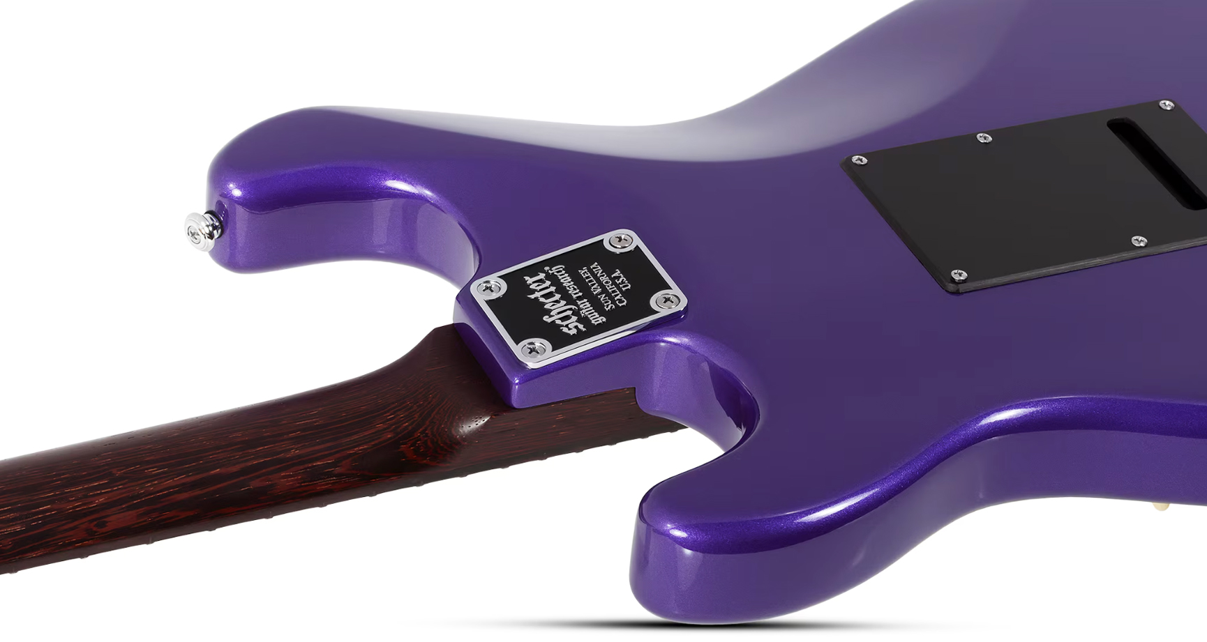 Schecter Nick Johnston Traditional 10th Ann. Signature Hss Trem Eb - Atomic Violet - Guitare Électrique Forme Str - Variation 6