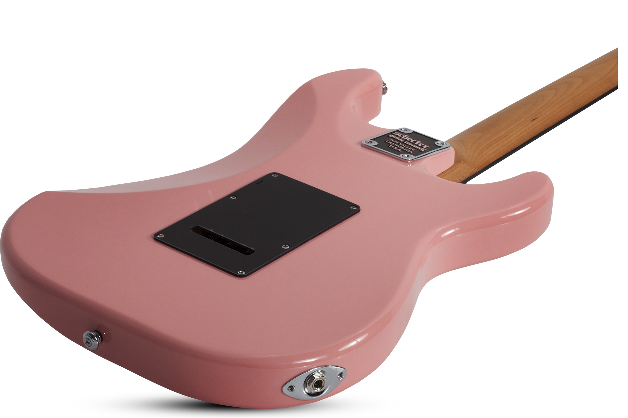 Schecter Nick Johnston Traditional Gaucher Signature 3s Trem Eb - Atomic Coral - Guitare Électrique Gaucher - Variation 2